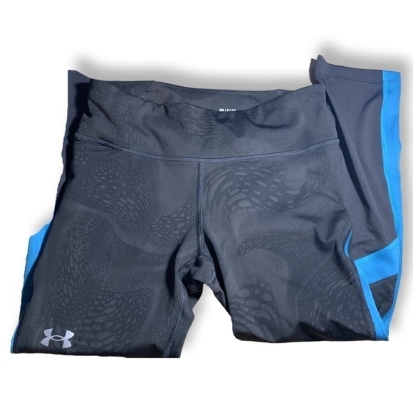 Under Armour blue/grey work out leggings - Picture 1 of 13